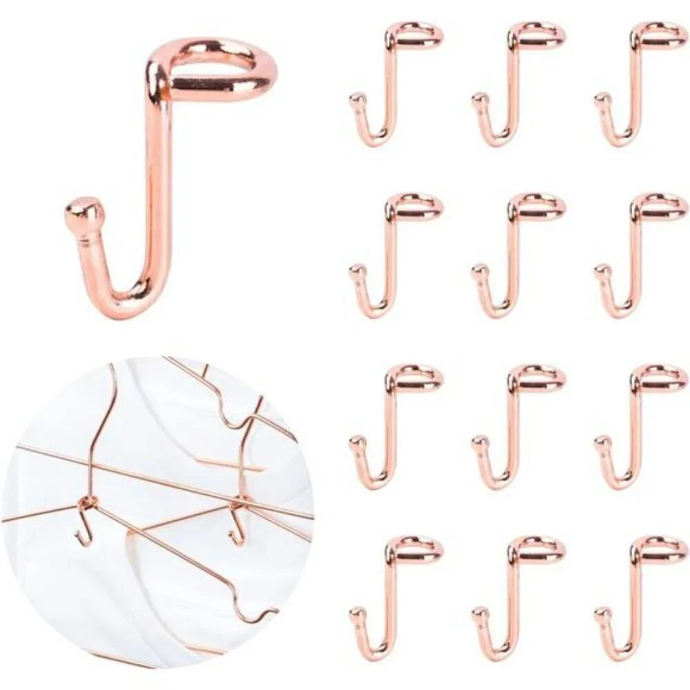 Closet hanger connector hooks 36pcs space saving metal cascading clothes hangers